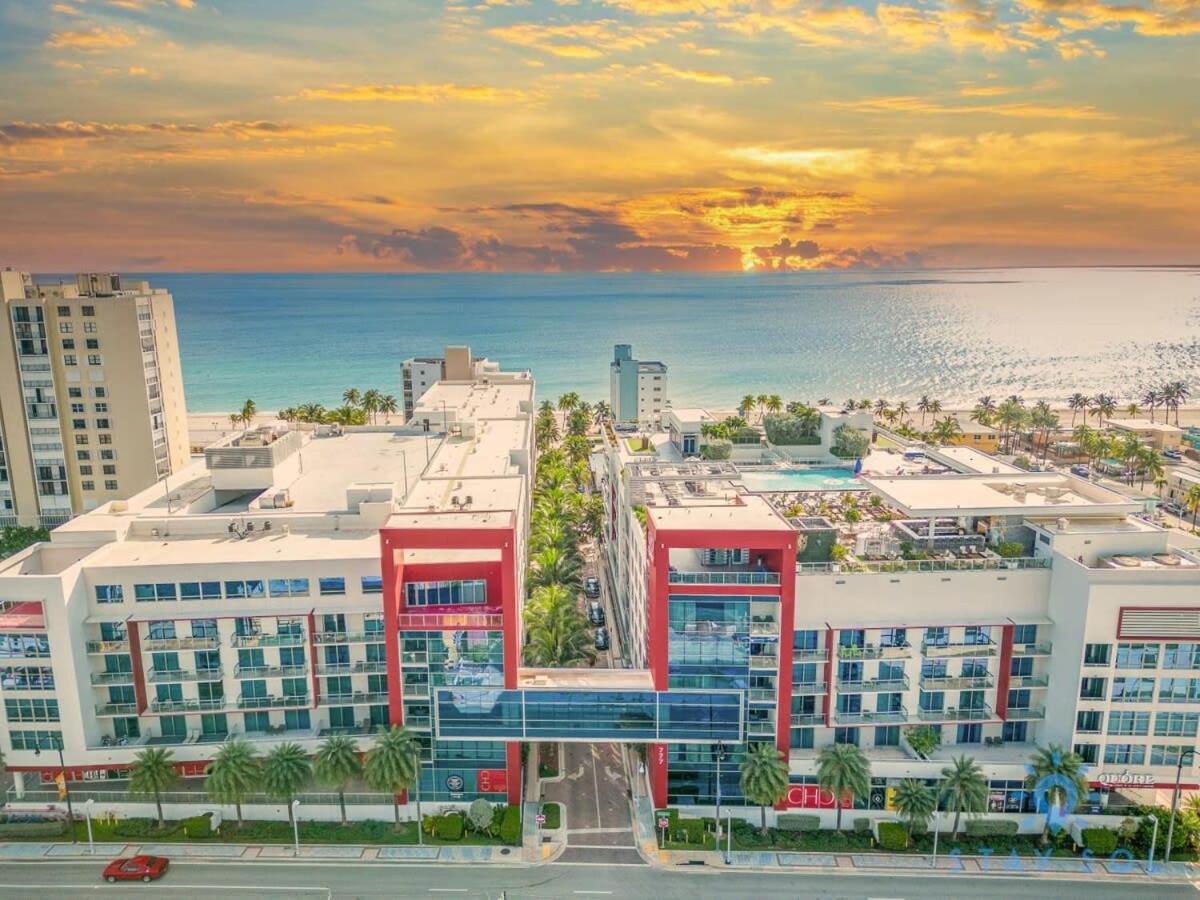 Hollywood Beach Broad - Walk - Amazing Pool - Hot Tub Exterior foto