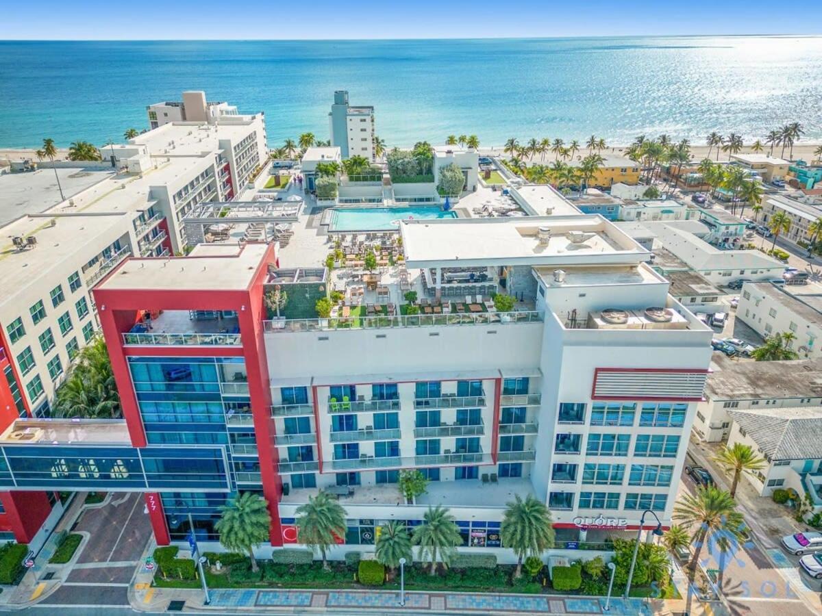 Hollywood Beach Broad - Walk - Amazing Pool - Hot Tub Exterior foto