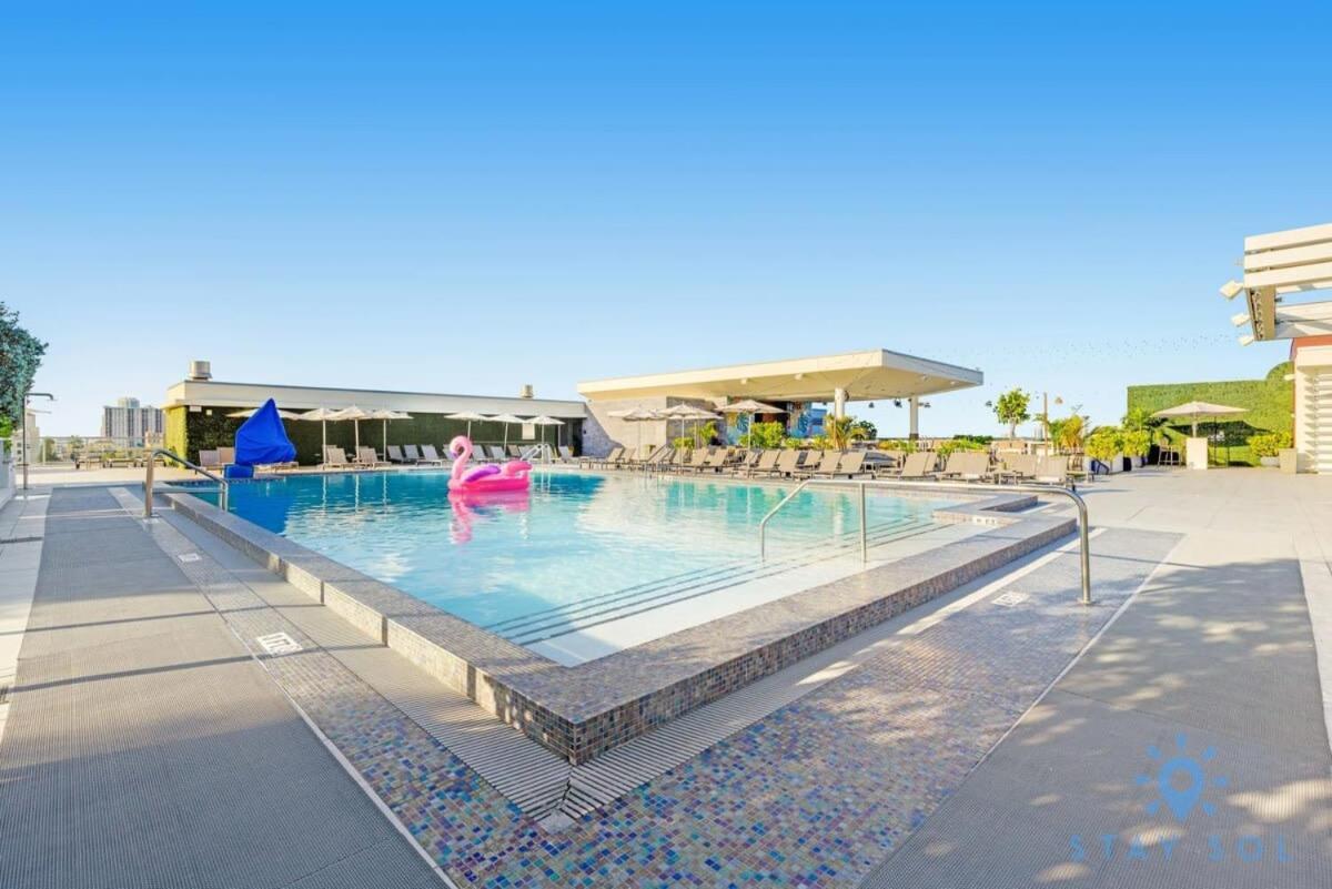Hollywood Beach Broad - Walk - Amazing Pool - Hot Tub Exterior foto